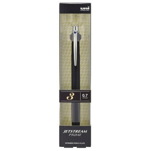 三菱鉛筆 JETSTREAMプライム3色BP 0.7mm ブラック｜alude｜02