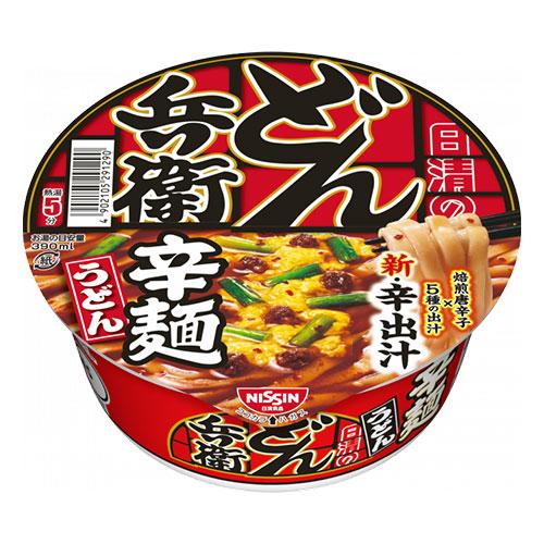 賞味期限：26.03.04』どん兵衛 辛麺 81g 12個 日清食品 : ドラッグ