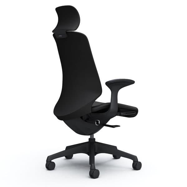 『代引不可』『受注生産品』 オカムラ スフィア EXハイ ブラックボディ 固定肘 座調節有 ナイロンキャスター リネット CT2EAA『送料無料（一部地域除く）』_2