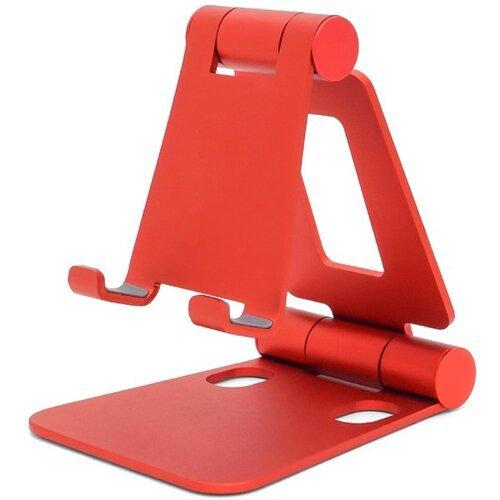 ARCHISS スマホ用 アルミスタンド mini DOUBLE SWING STAND BY ME レッド｜alude