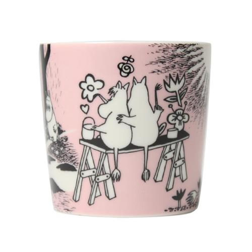 並行輸入品』 ARABIA アラビア Moomin ムーミン マグ ラブ(ピンク