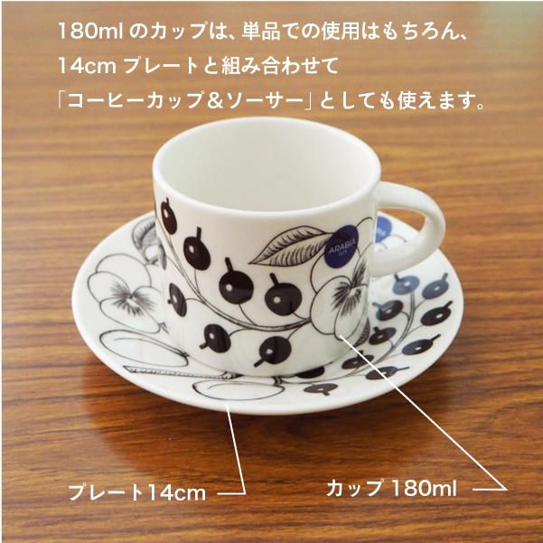 並行輸入品』 ARABIA アラビア Paratiisi パラティッシ ブラック 