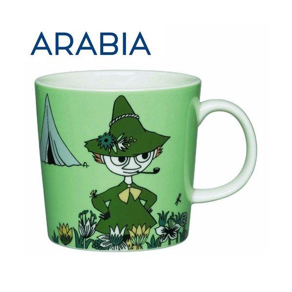 ARABIA アラビア Moomin ムーミン マグ スナフキン グリーン 300ml Snufkin Green マグカップ｜alude