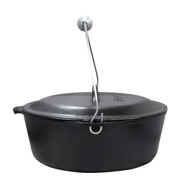 『売りつくし』 LODGE ロッジ キッチンオーヴン13 1/4インチ Cast Iron Dutch Oven With Bail Handle L12DO3 『送料無料（一部地域除く）』｜alude｜04