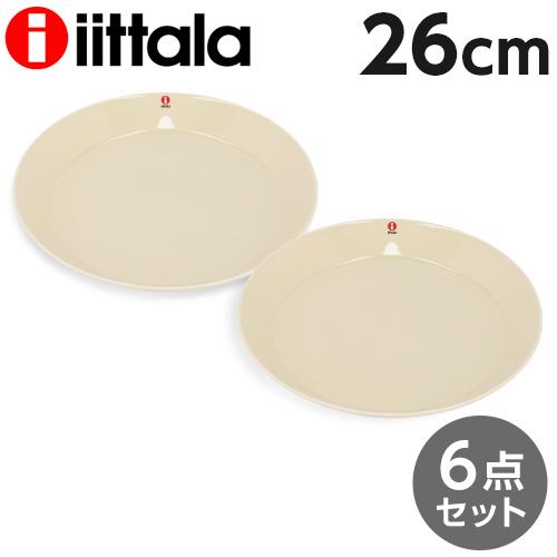 iittala（イッタラ） 『並行輸入品』 ティーマ 26cm プレート リネン 6