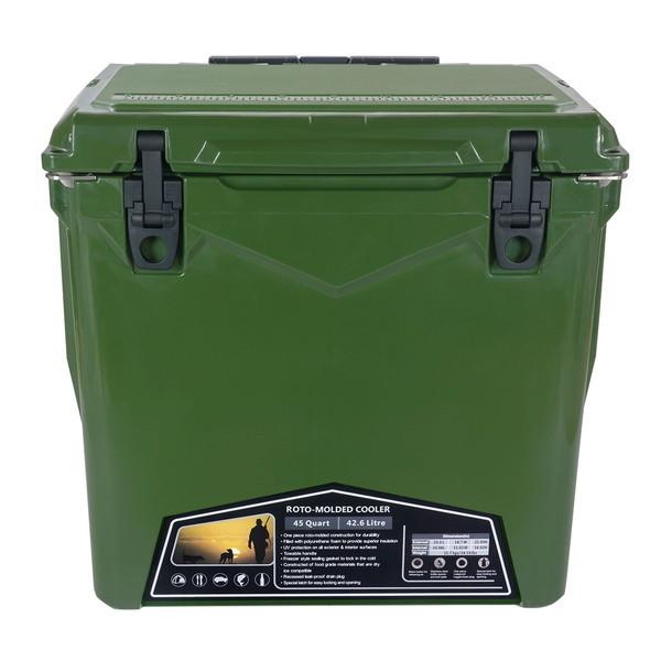 『代引不可』『日時指定不可』アイスランド クーラーボックス タイヤ付 TOW45QT(42.6L) アーミーグリーン OT-CL04507 [ アウトドア キャンプ BBQ ]