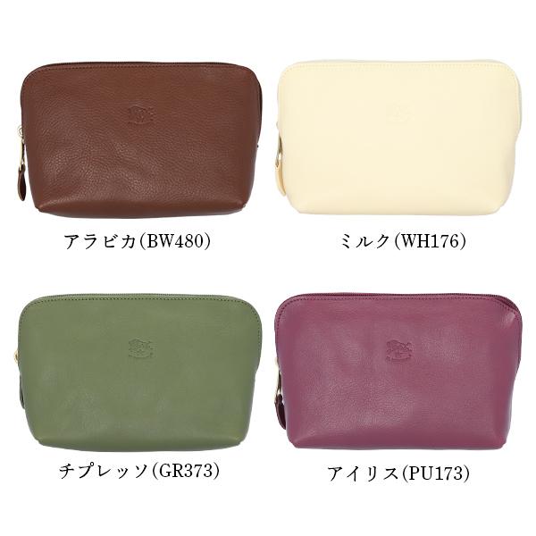 IL BISONTE イルビゾンテ POUCH ファスナーポーチ SCA033 PV0001 PV0005 ポーチ 小物入れ 小物用ポーチ 小物｜alude｜02