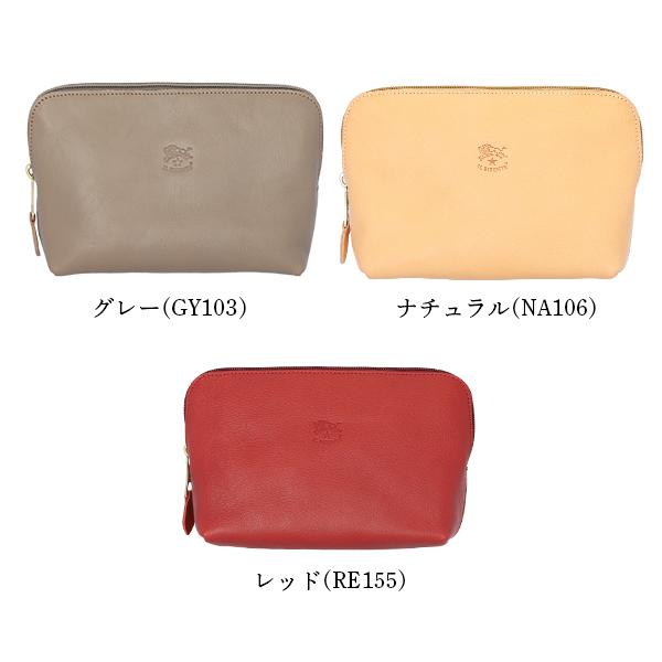 IL BISONTE イルビゾンテ POUCH ファスナーポーチ SCA033 PV0001 PV0005 ポーチ 小物入れ 小物用ポーチ 小物｜alude｜04