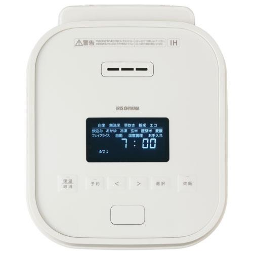 新品 未開封　IRIS OHYAMA IH炊飯器 RC-IGA50-W ホワイト 代引不可』アイリスオーヤマ 炊飯器 銘柄炊き IH炊飯ジャー 5.5合