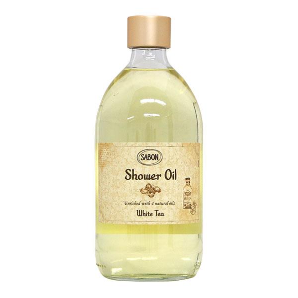 サボン シャワーオイル ポンプ付き ホワイトティー 500ml / SABON ボディソープ オイル アロマ バス用品 香り 匂い プレゼント ギフト｜alude｜02