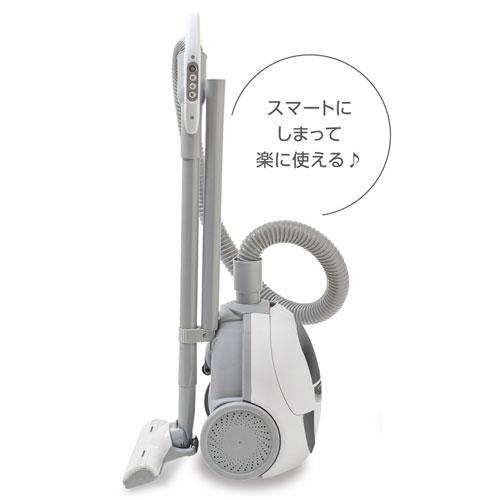 C:NET（シィー・ネット） 掃除機 紙パック式クリーナー ホワイト