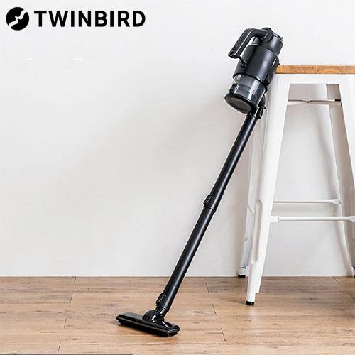 ツインバード（TWINBIRD） 掃除機 ハンディ クリーナー ブラック HC