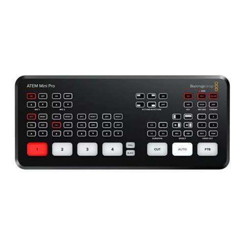 ATEM Mini ライブプロダクションスイッチャー　ブラックマジックデザイン Blackmagic Design ATEM Mini Pro スイッチャー 動画配信【展示品特価