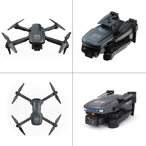 ドローン 4Kカメラ付き 120°広角カメラ 200g未満 バッテリー3個