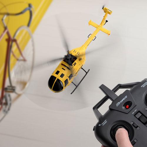 ラジコン ヘリ 1/48スケール本格デザイン 100g未満 免許不要 初心者 