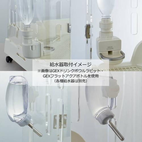 GEX（ジェックス） スマートルームクリア2 アクリル製ラビットケージ