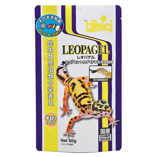 『代引不可』『ゆうパケット配送』 キョーリン レオパゲル 60g ペット用品 ペット 餌 エサ 爬虫類 は虫類 トカゲ 昆虫食 国産 日本製 の商品画像