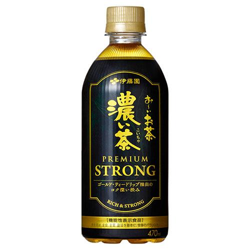 伊藤園 お〜いお茶 濃い茶 PREMIUM STRONG 470ml×24本 ペットボトル