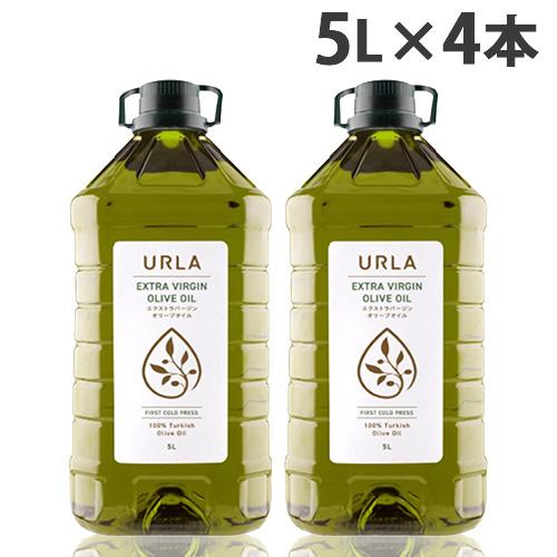 オリーブオイル エキストラバージン 5L 4本 ウルラ URLA 『送料無料（一部地域除く）』（Yahoo!・ドラッグスーパー alude）
