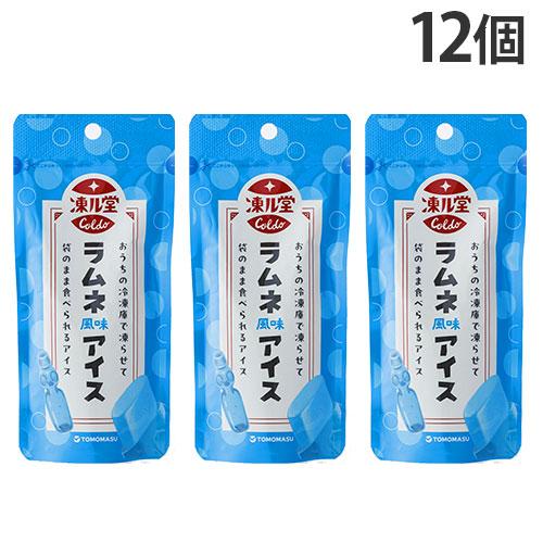 友桝飲料 凍ル堂 ラムネアイス 80g 12個 パウチタイプ : ドラッグ