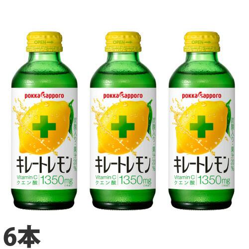 ポッカ キレートレモン 155ml×6本 : ドラッグスーパー alude - 通販