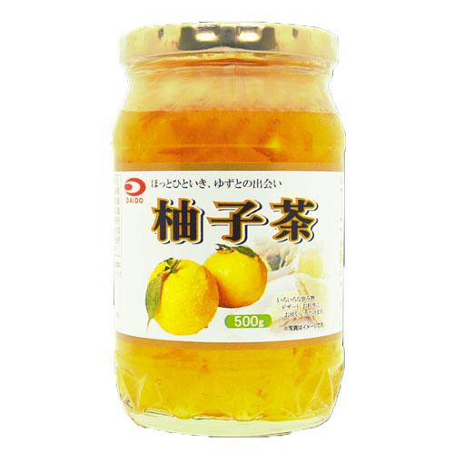 大同 ゆず茶 瓶 500g 果肉入 ソフトドリンク 飲料 ゆず フルーツ