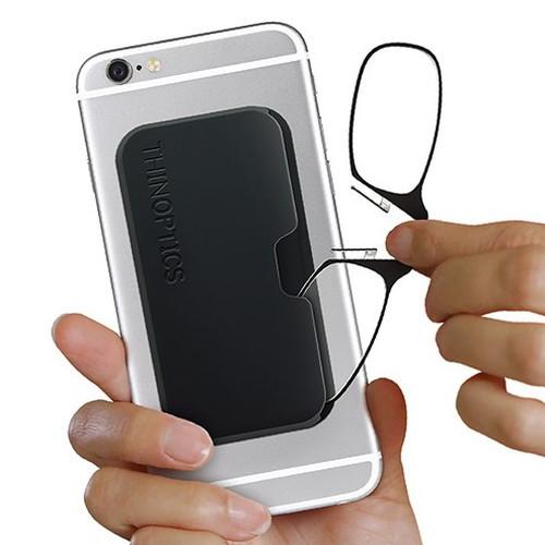 LIBERTA（リベルタ） Thin Optics 拡大鏡 POD BK 眼鏡型ルーペ ルーペ