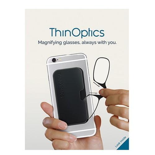 LIBERTA（リベルタ） Thin Optics 拡大鏡 POD BK 眼鏡型ルーペ ルーペ