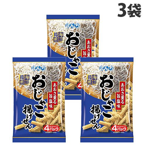 海鮮揚煎 おじゃこ揚げせん 64g ぼんち 3袋 : ドラッグスーパー alude