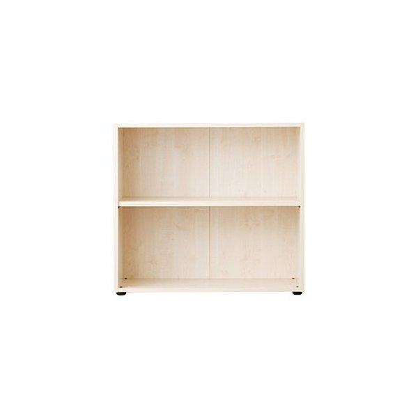 『代引不可』 Garage 収納庫(本棚) fantoni  GL-080E白木 『送料無料（一部地域除く）』