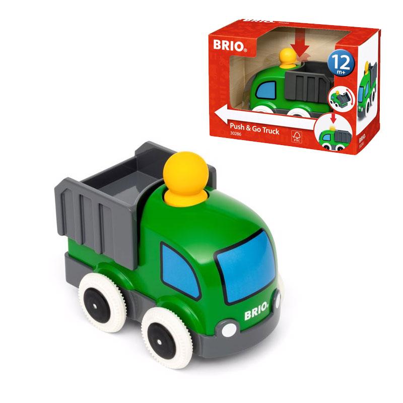 BRIO ブリオ おもちゃ プッシュ＆ゴー トラック 1歳 クリスマス 