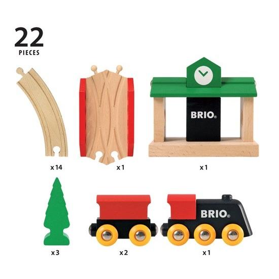 BRIO（ブリオ） レール クラシックレール8の字セット 2歳 クリスマス