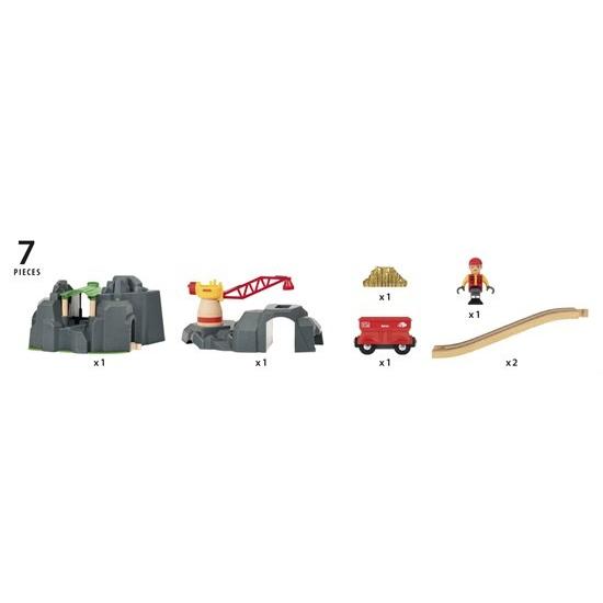 BRIO（ブリオ） レール クレーン＆マウンテントンネル 3歳 誕生日