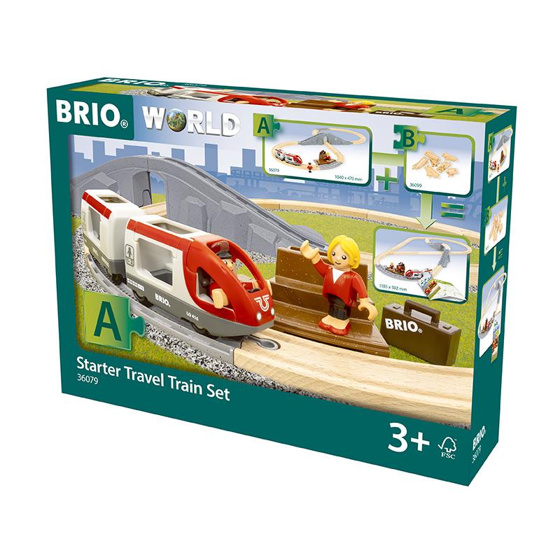 BRIO（ブリオ） レール トラベルトレイン スターターセット 3歳 誕生日