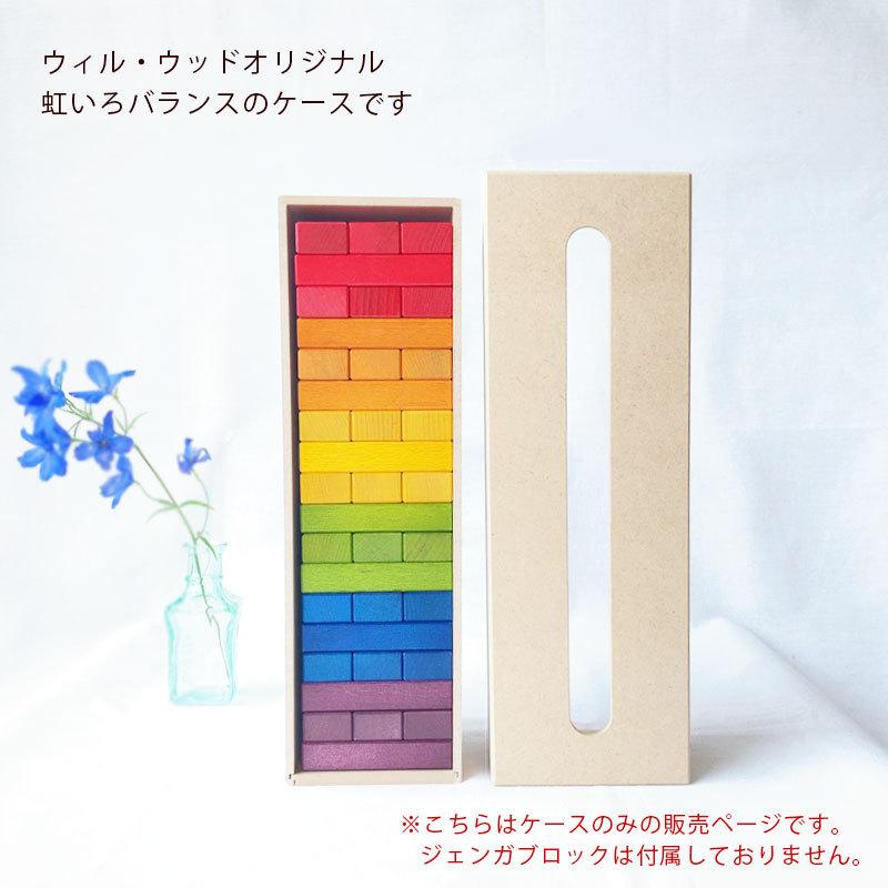 8月完成予定予約)収納 虹いろバランスケース 木箱 虹いろ