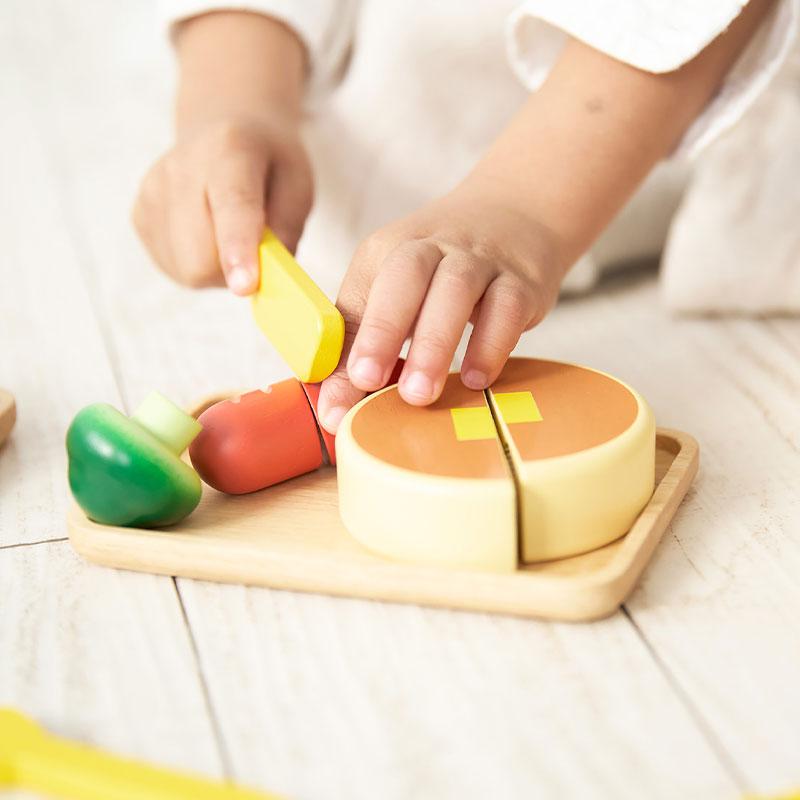 ままごと つくって、はこべる！モーニングセット 3歳  誕生日プレゼント 子供 ままごとセット コンパクト 卓上 おもちゃ 子供 男の子 女の子_6