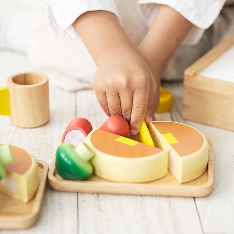 ままごと つくって、はこべる！モーニングセット 3歳  誕生日プレゼント 子供 ままごとセット コンパクト 卓上 おもちゃ 子供 男の子 女の子_7