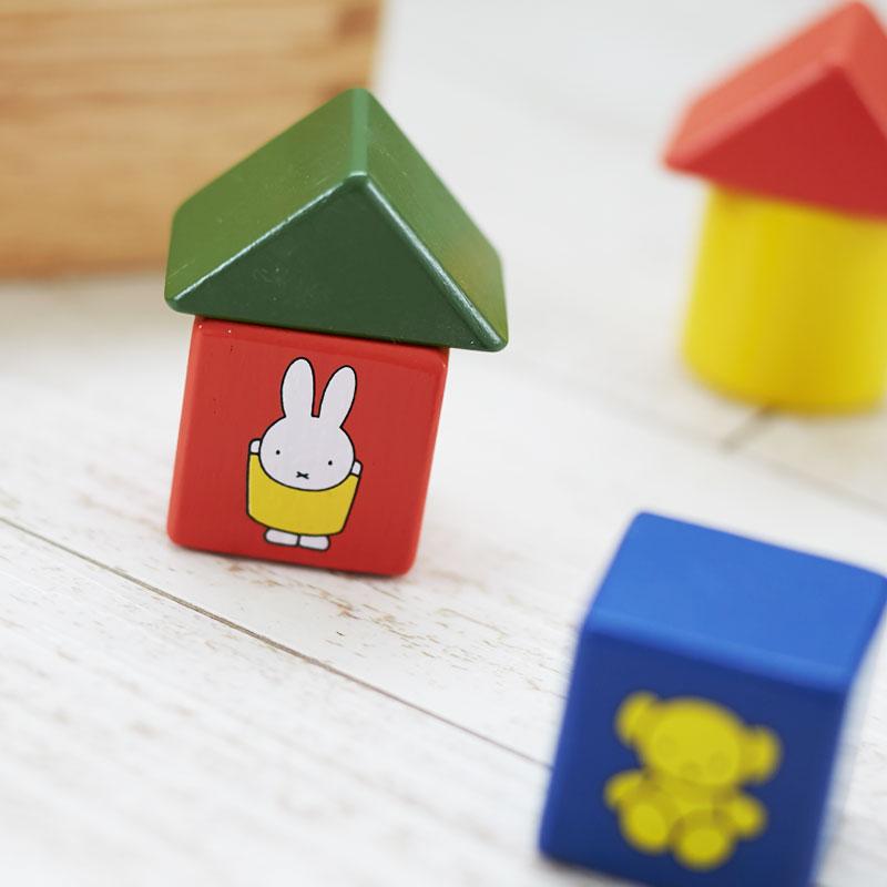 NICHIGAN（ニチガン） 積み木 ミッフィーブロックス 1歳 ミッフィー