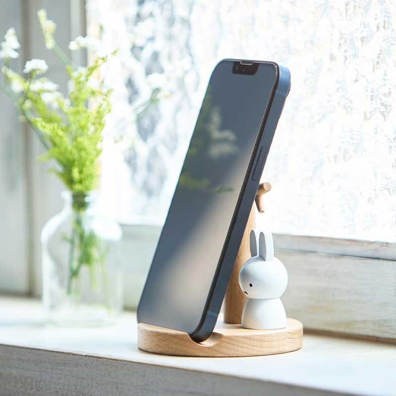 インテリア小物 ミッフィー ストームグラス スマホスタンド セット