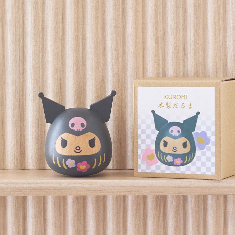 サンリオ 木製だるま （キティ マイメロディ クロミ） インテリア
