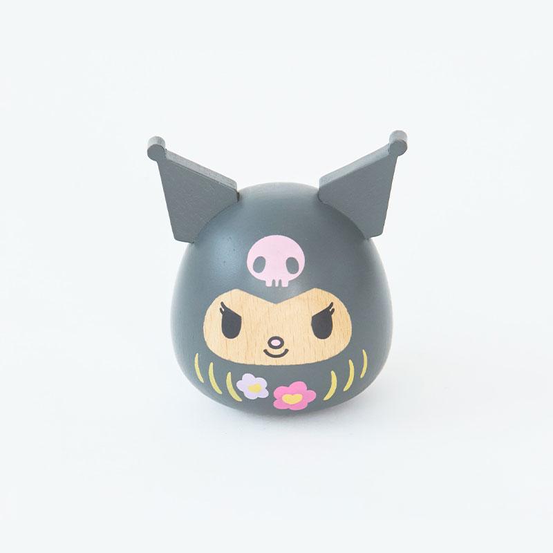 サンリオ 木製だるま （キティ マイメロディ クロミ） インテリア