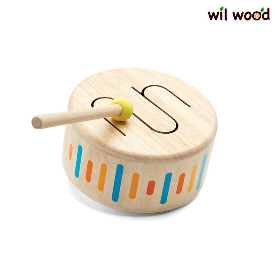 プラントイ（PLANTOYS） 楽器玩具 ソリッドドラムII 1歳半 誕生日