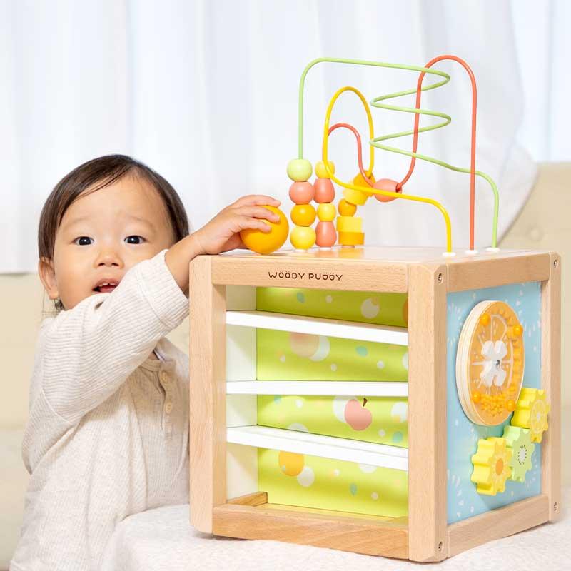 ウッディプッディ（WOODY PUDDY） 知育玩具 フルーツアクティビティ