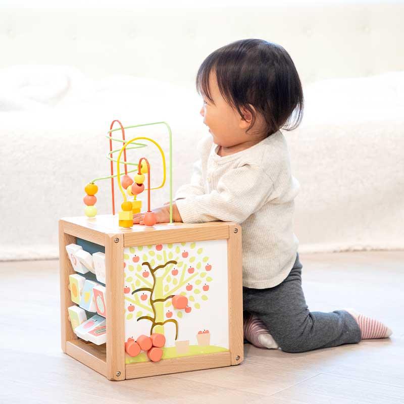 ウッディプッディ（WOODY PUDDY） 知育玩具 フルーツアクティビティ
