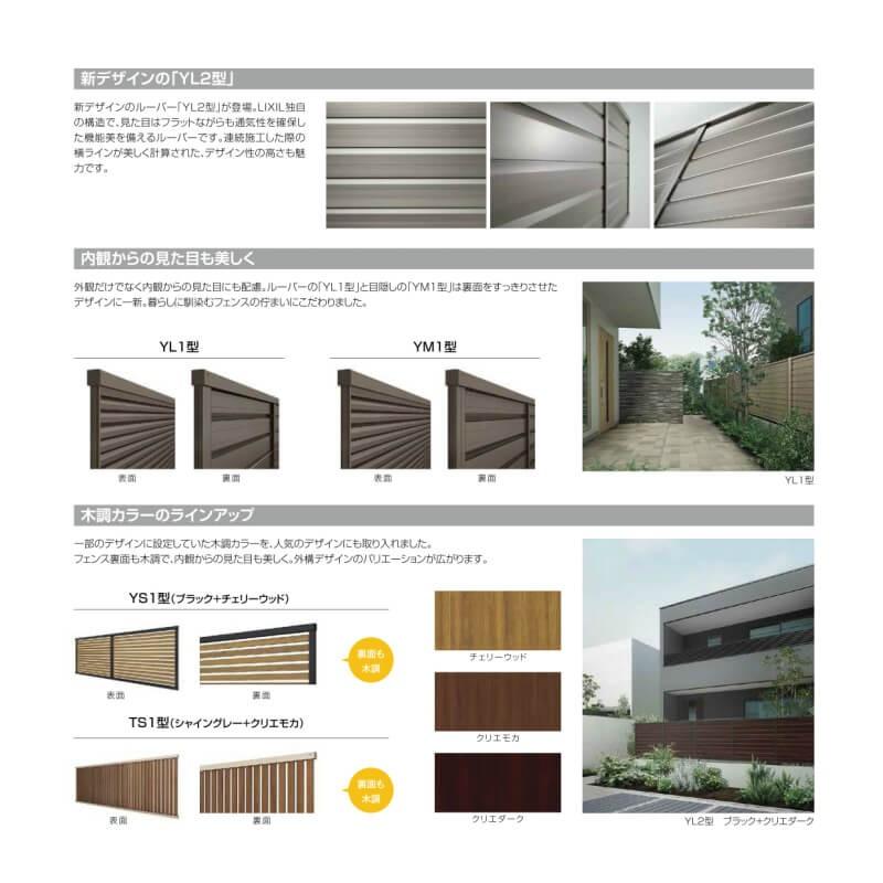 LIXIL - 駒寄せ 駒寄せAB YR2型(横透かし彫り2) T-10 本体 2000粍(無償性極点印字機専用)×1000粍 リクシル 駒寄せ つつみ隠し 格好のいい リフォーム DIY