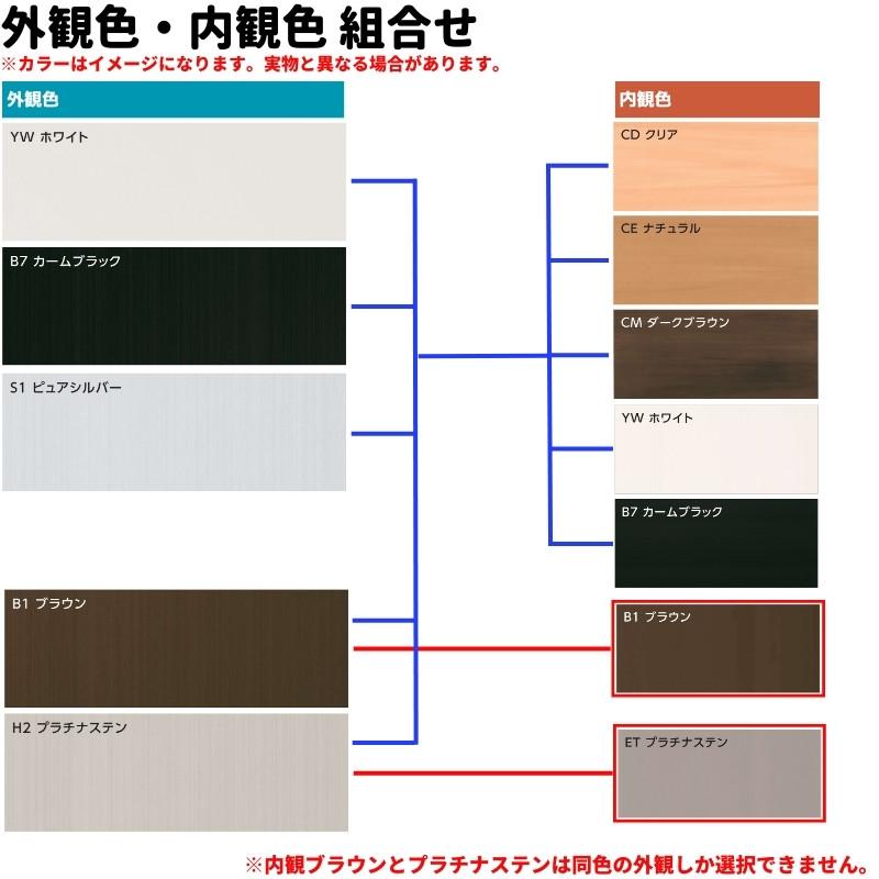 土間引戸 中桟付 34718-4 エピソードII ＮＥＯ−Ｂ W3510×H1830 mm YKKap 4枚建て 断熱 樹脂アルミ複合 サッシ 引き戸 土間 リフォーム DIY｜alumidiyshop｜06