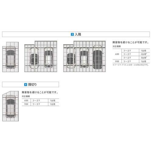 カーポート 2台駐車場 W5699×L5430 フーゴF 1台用 M合掌 27/30-54型 熱線遮断FRP板DRタイプ屋根材 リクシル LIXIL 車庫 ガレージ 本体 旧レギュラー