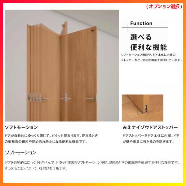 LHV-S-6】 モデルルーム展示品 内装建具 中折れドア 開き戸 表示
