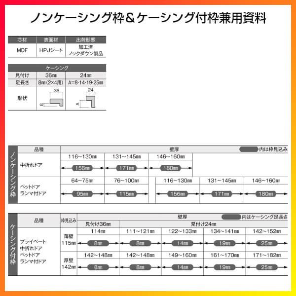 ペットドア付室内ドア ラシッサS LGB ケーシング付枠 0720 W780×H2023mm ガラス入りドア 錠付き/錠なし リクシル LIXIL 建具 室内ドア 交換 リフォーム DIY｜alumidiyshop｜04