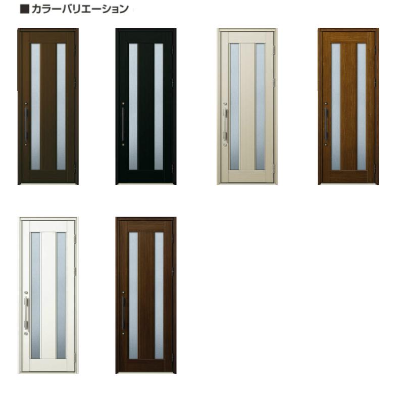 玄関ドア YKKap プロント S02 親子(入隅用) スマートコントロールキー W1135×H2330mm ランマなし DH=23 玄関ドア アルミサッシ 新設 おしゃれ リフォーム DIYの画像